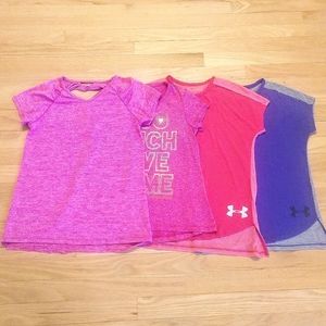 Girl's L 10/12 Athletic Tee Lot